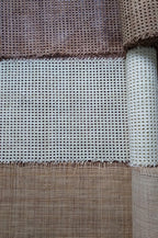 WIDTH 36", Hexagon Rattan Webbing for Caning Chair, DIY Project Interior, By more save more.