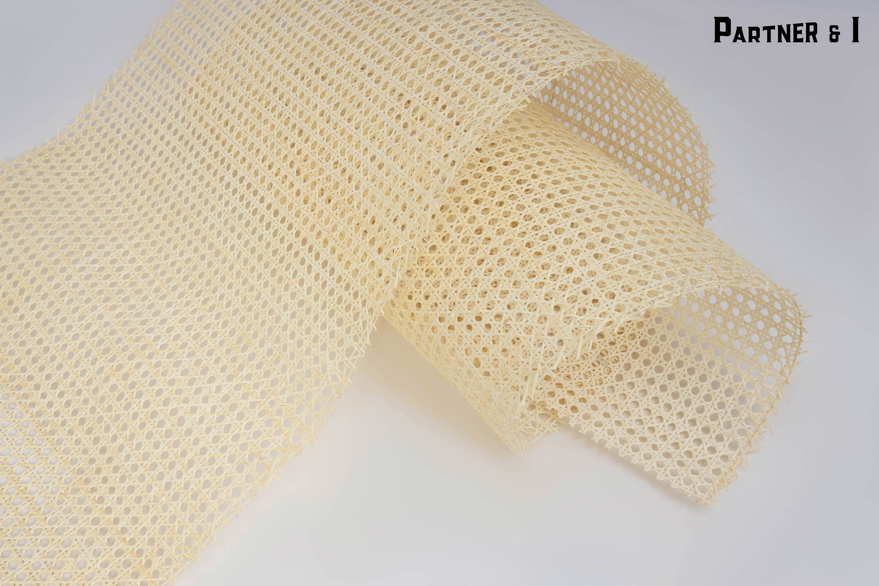 45cm/50cm/60cm/70cm/90cm Wide, Real Vietnamese WHITE Hexagon Rattan Cane Webbing Roll for Home Decor, Up Cycling Rattan Furniture.