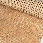 WIDTH 36", Hexagon Rattan Webbing for Caning Chair, DIY Project Interior, By more save more.