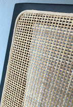 90cm Wide, NATURAL Radio Weave Rattan Cane Webbing, Sell By The Running 0.5m.