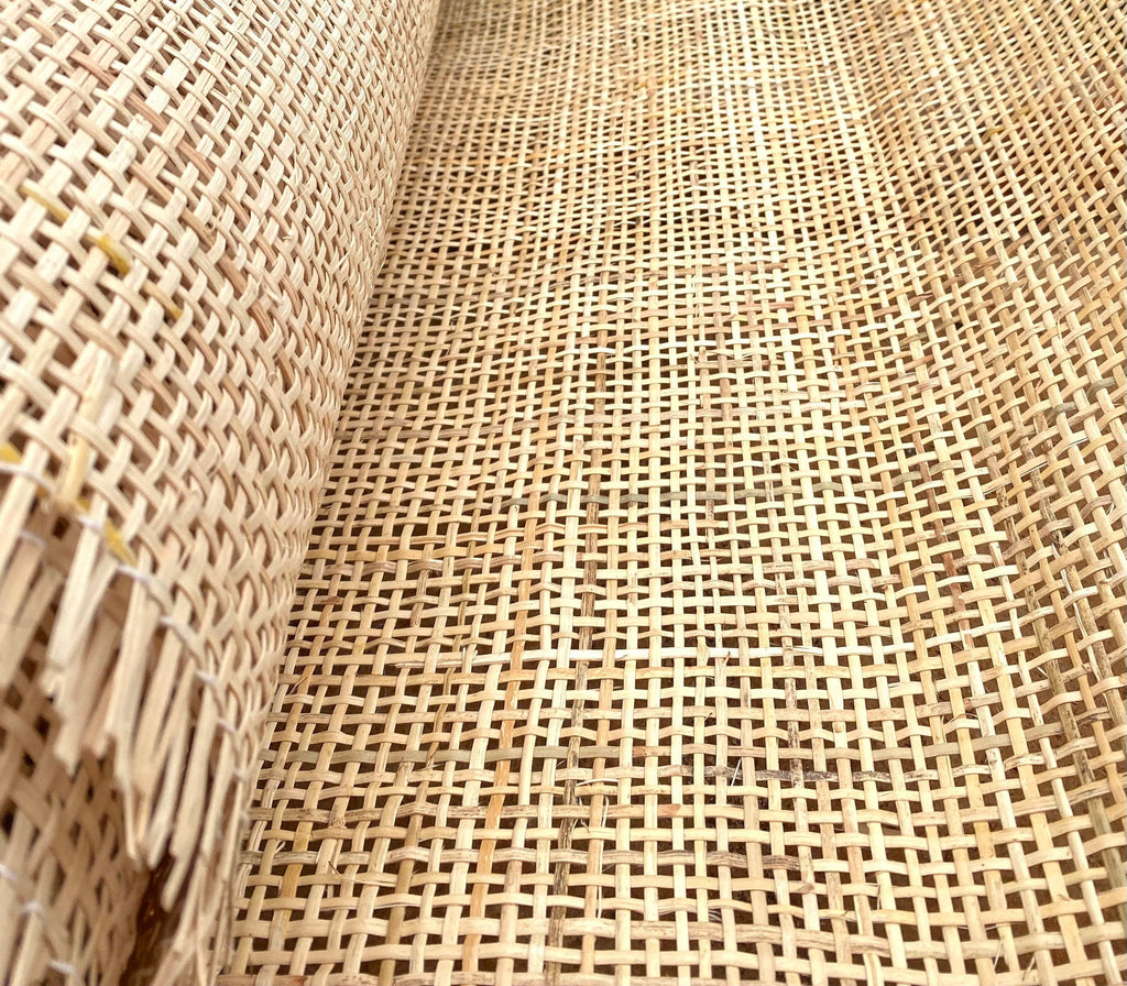 36" Wide, NATURAL Radio Weave Rattan Cane Webbing, Buy More Save More.