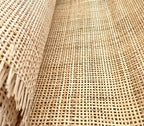 36" Wide, NATURAL Radio Weave Rattan Cane Webbing, Buy More Save More.