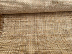 19" Wide, NATURAL Radio Weave Rattan Cane Webbing, By More Save More