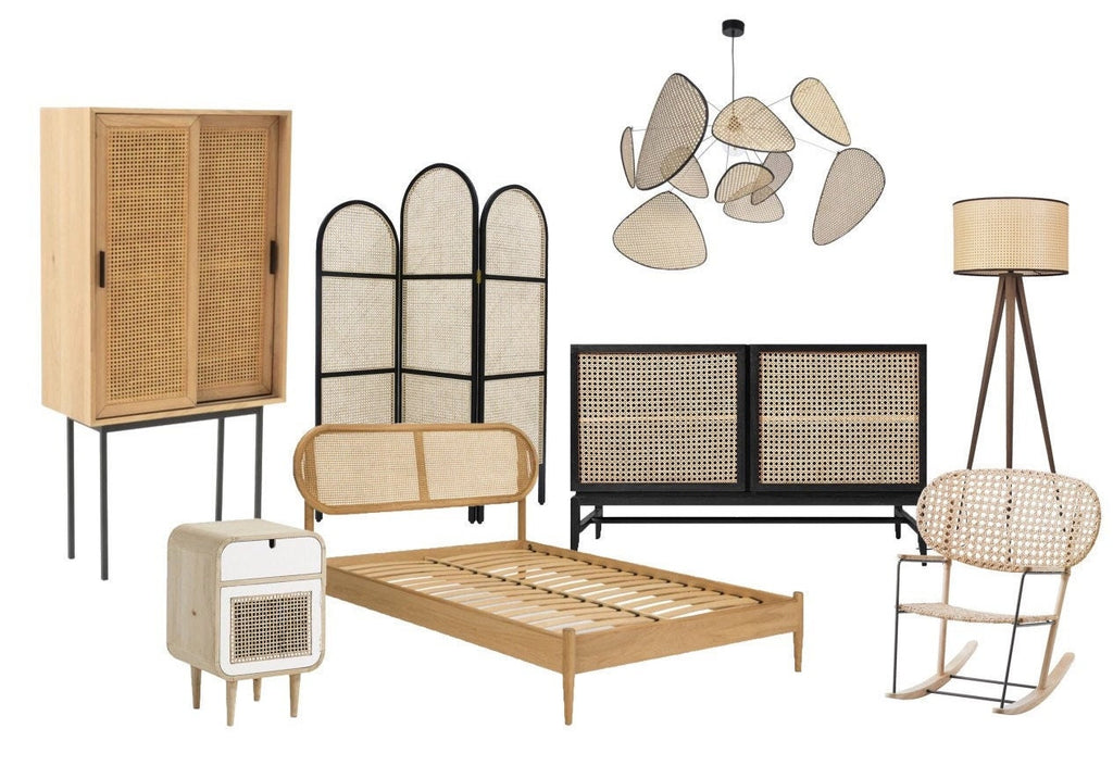 24" Wide Natural Rattan Hexagon Weave, High Quality Rattan Cane, Natural Rattan material for DIY Rattan Chair Interiors , Buy More Save More