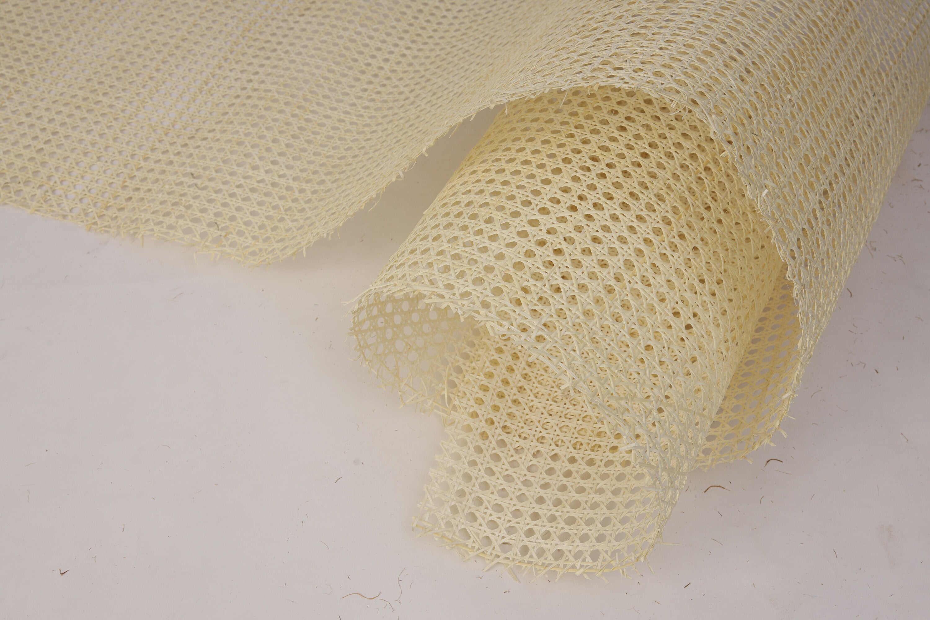 45cm/50cm/60cm/70cm/90cm Wide, Real Vietnamese WHITE Hexagon Rattan Cane Webbing Roll for Home Decor, Up Cycling Rattan Furniture.
