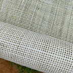 19" Wide, BLEACHED Radio Weave, Cane Webbing Roll, Upholstery Rattan Furniture, Buy More Save More.