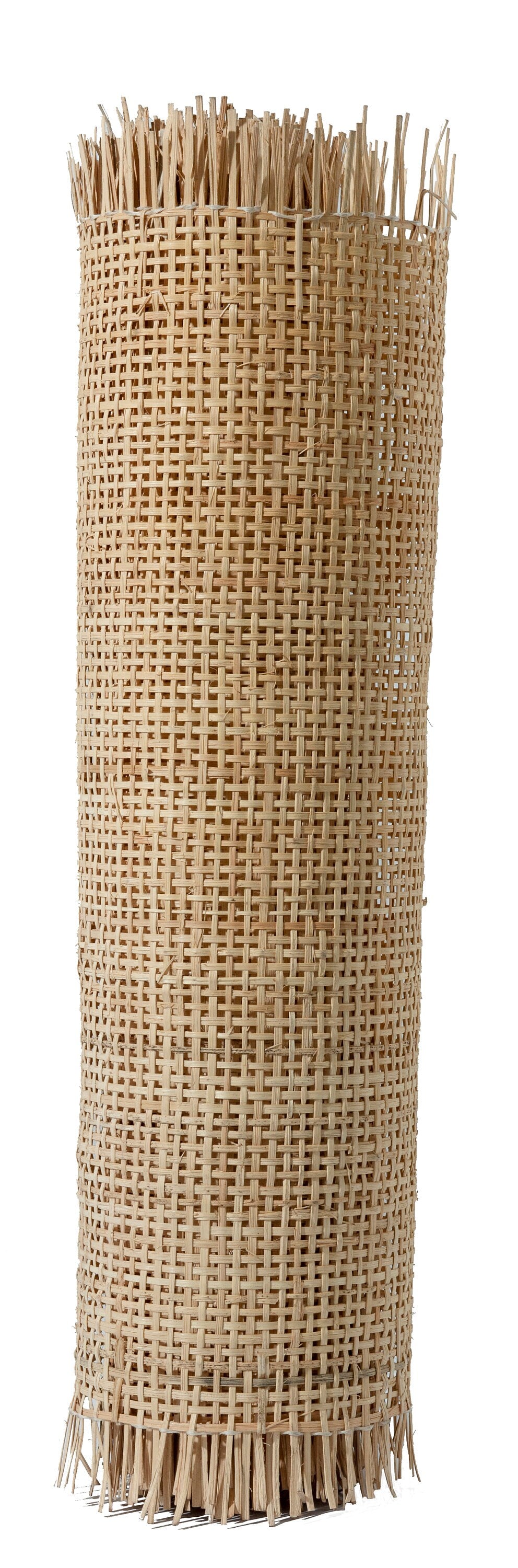 24" Wide, Natural Radio Weave, Cane Webbing Roll, Buy More Save More.