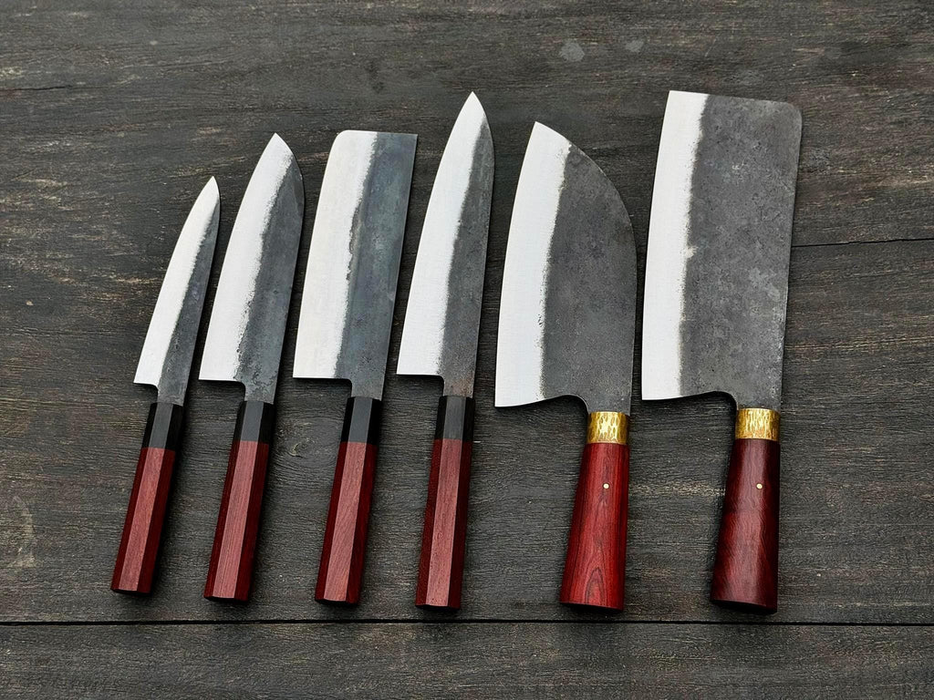 Handmade Gyuto Chef Knife – The Japanese Carbon Steel Workhorse for Professional & Home Kitchens