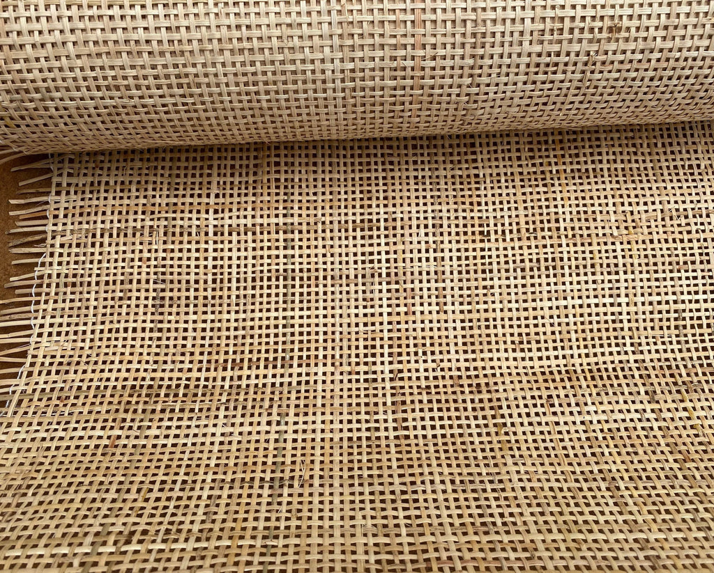 36" Wide, NATURAL Radio Weave Rattan Cane Webbing, Buy More Save More.