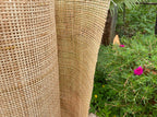 27.5" Wide, NATURAL Radio Weave Rattan Cane Webbing, Buy More Save More.