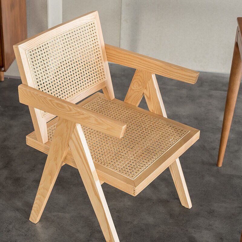 WIDTH 18", Hexagon Natural Rattan Cane, Caning chair, Cane Webbing Roll, Sell By The Running Feet.