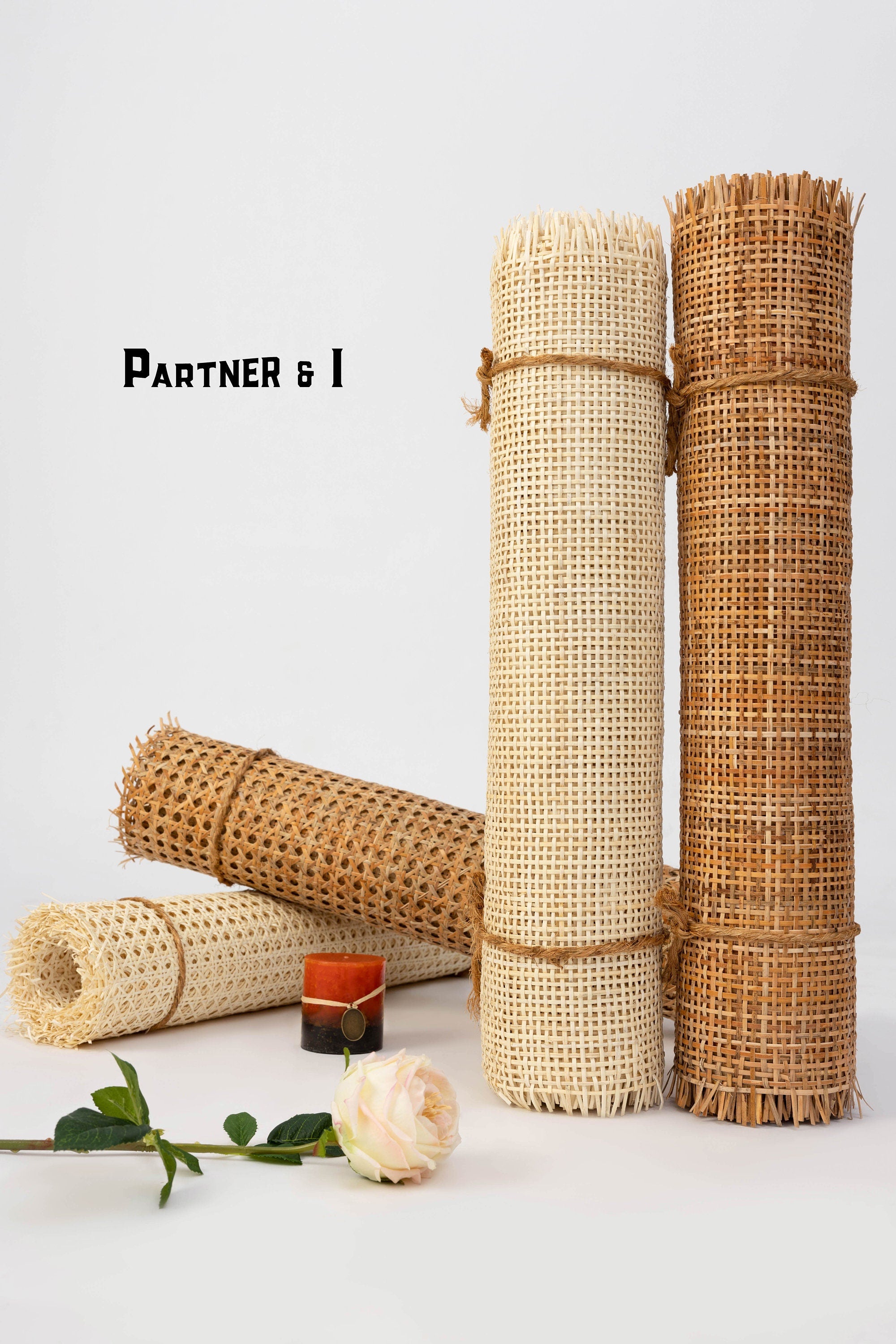 45cm/50cm/60cm/70cm/90cm Wide, Real Vietnamese WHITE Hexagon Rattan Cane Webbing Roll for Home Decor, Up Cycling Rattan Furniture.