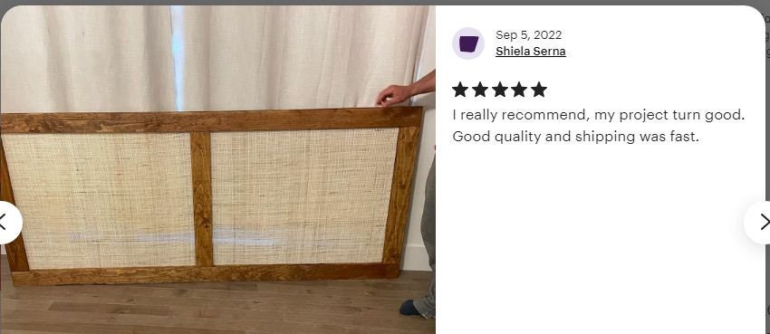 Width 18"/24'' Cane Webbing White Radio Cane Webbing Woven Mesh Bleached Weave Rattan Woven-Bleached Weave Rattan Webbing For DIY