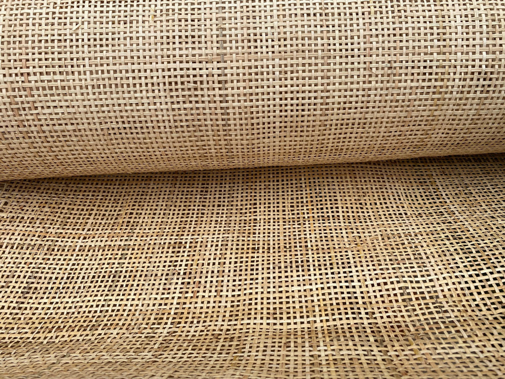 36" Wide, NATURAL Radio Weave Rattan Cane Webbing, Buy More Save More.