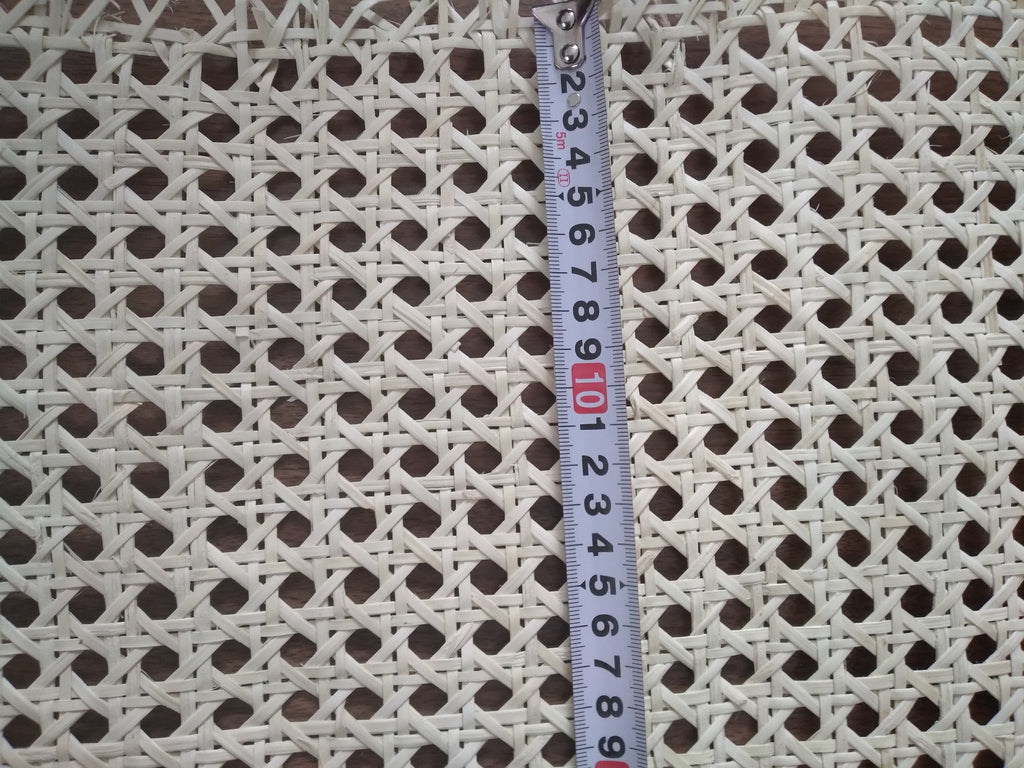 Width 27.5" : Hexagon Rattan Cane Webbing, Cane Webbing for DIY Project, Natural/ Bleached, Buy more SAVE MORE.