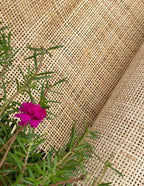 27.5" Wide, NATURAL Radio Weave Rattan Cane Webbing, Buy More Save More.