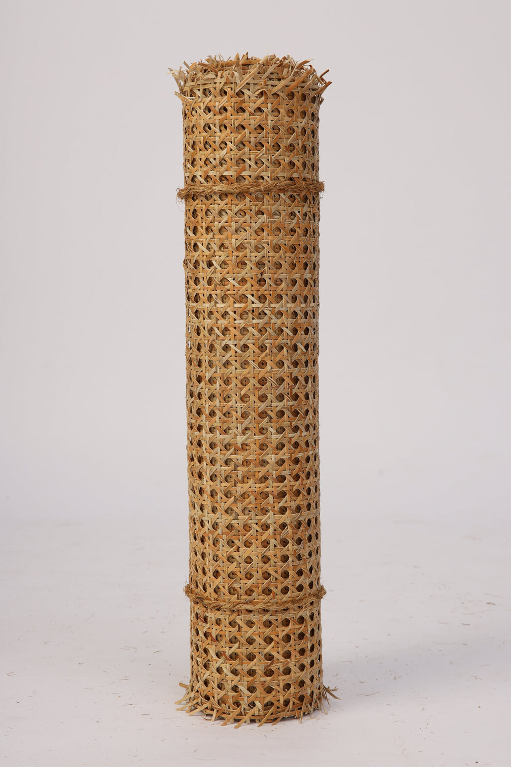19" Wide, NATURAL Hexagon Weave Rattan Cane Webbing, Buy More Save More.