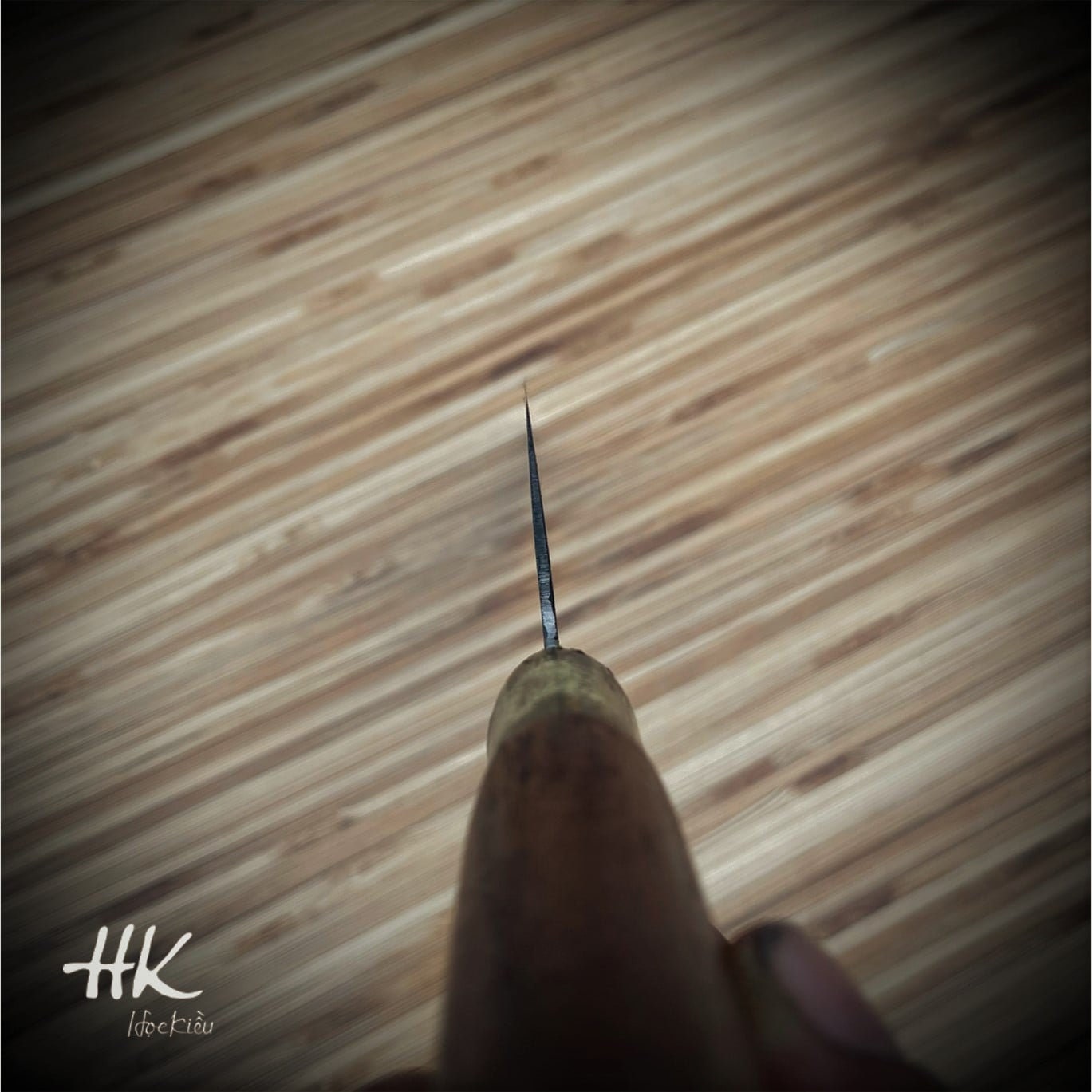 FLASH SALE - Santoku Chef Knife, The Legend Santoku Knife, Master Chef Knives Must Have, Japanese Style, Handmade Knife.